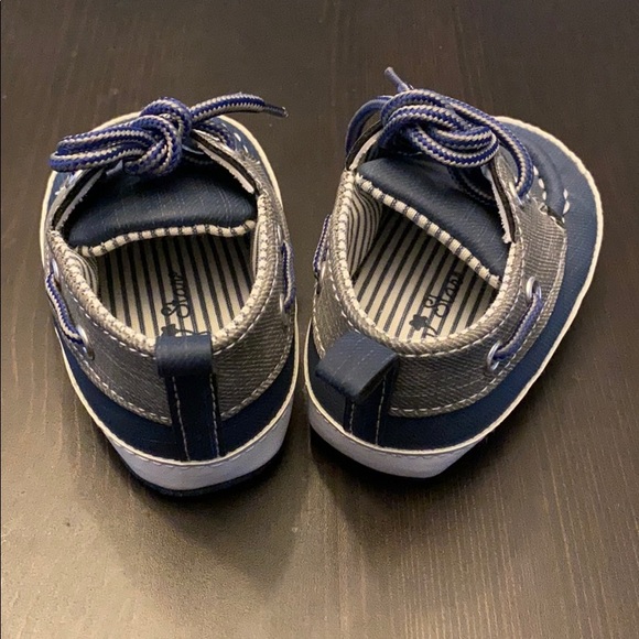 3 for $30 Rising Star Baby Boat Shoes Size 9-12M - Picture 2 of 4